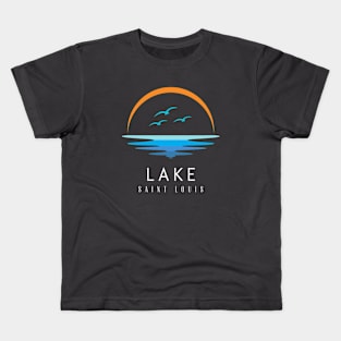 Lake Saint Louis Birds over the Water Kids T-Shirt